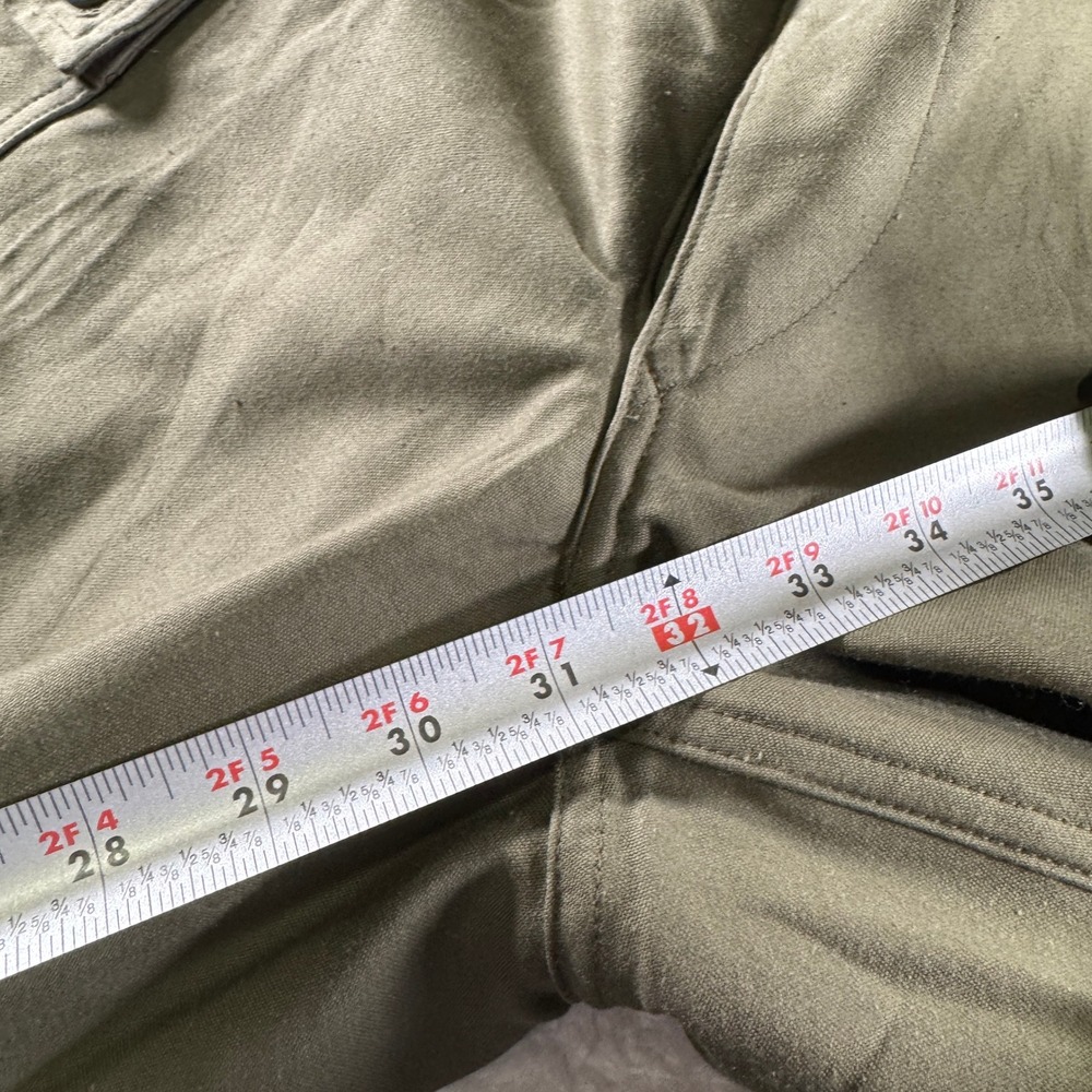 Vtg Seyntex KL Pants 30x31 Heavy Dutch Cargo Pockets Military Field Army Green - Picture 6 of 10